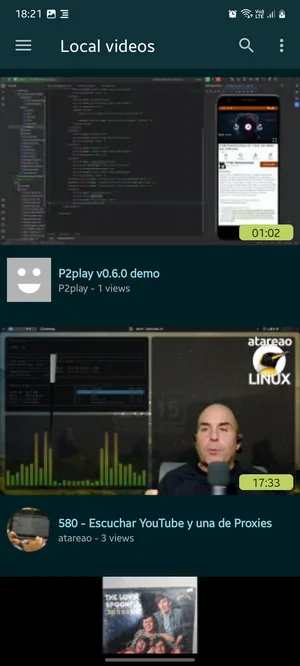P2Play  Peertube client